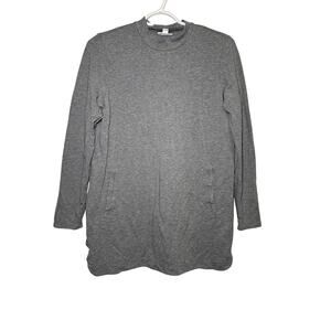 Pure J jill tunic mock neck‎ pima cotton sweater womens small cozy capsule